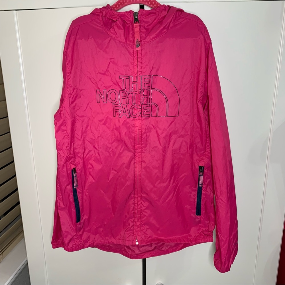 Girl’s The North Face Windwall Windbreaker Jacket
